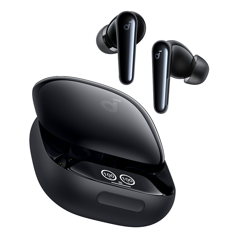 Soundcore Liberty 4 Pro Kopfhörer True Wireless Stereo (TWS) im Ohr Anrufe/Musik/Sport/Alltag USB Typ-C Bluetooth Schwarz