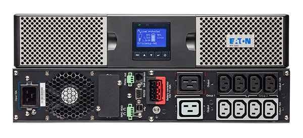 Eaton 9PX3000IRT2U Unterbrechungsfreie Stromversorgung (USV) Doppelwandler (Online) 3 kVA 3000 W 10 AC-Ausgänge