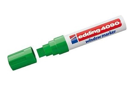 Edding 4090 Kreidestift Block Grün 5 Stück(e)