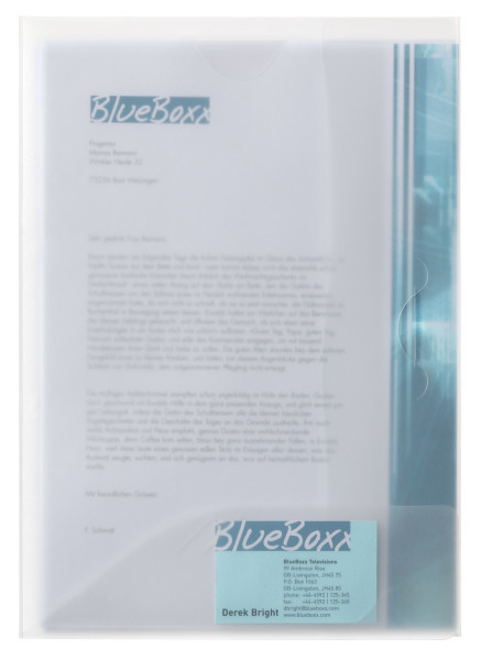 Durable 253319 Sammelmappe Transparent A4
