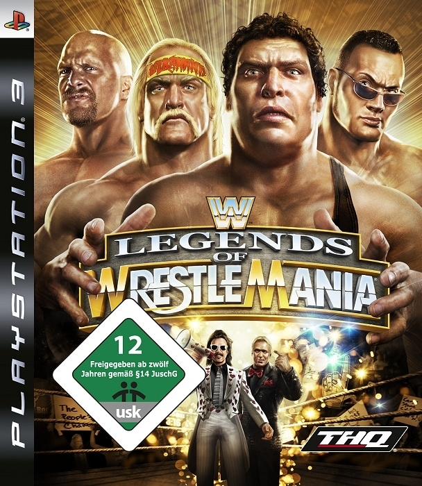 THQ WWE Legends of WrestleMania (PS3) Deutsch PlayStation 3