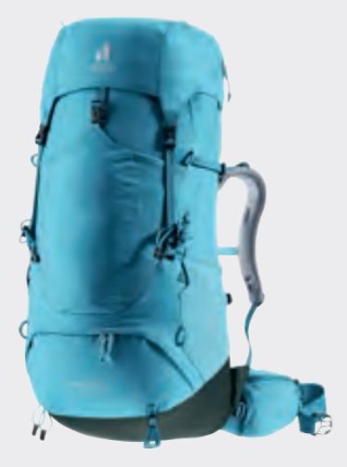 Deuter Aircontact Lite 45 + 10 SL 1540 l Blau