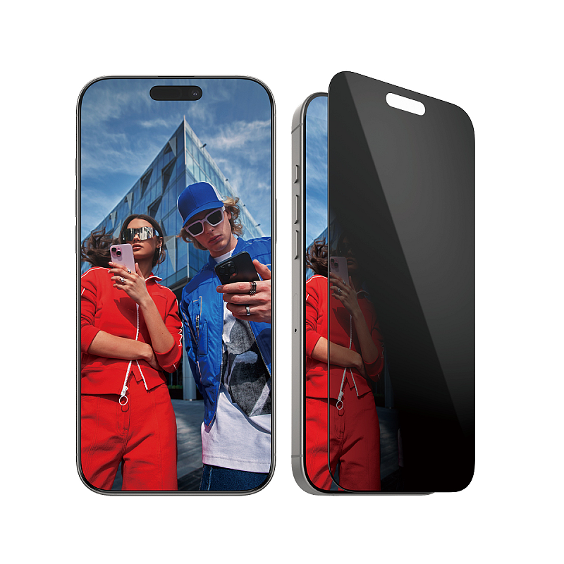 PanzerGlass ® Privacy Displayschutz iPhone 16 Pro Max | Ultra-Wide Fit m. EasyAligner
