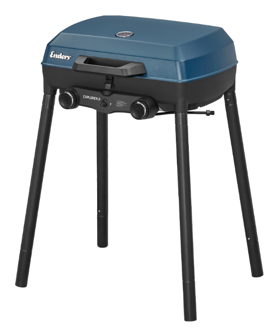 Enders Colsman Explorer II Pro Grill Gas Schwarz, Blau 4400 W