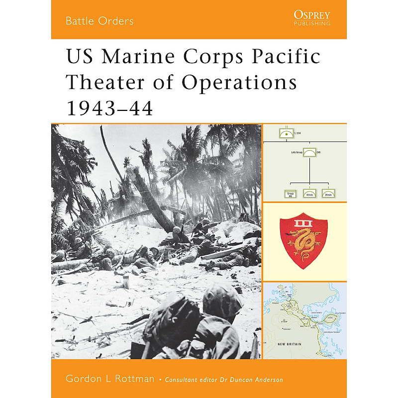 US Marine Corps Pacific Theater of Operations 1943–44 Buch Englisch Taschenbuch 96 Seiten