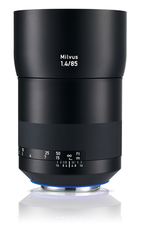 Carl Zeiss Milvus 1.4/85 SLR Standardobjektiv Schwarz