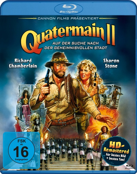 PLAION Quatermain 2 - Auf der Suche nach der geheimnisvollen Stadt (Blu-ray) Deutsch, Englisch