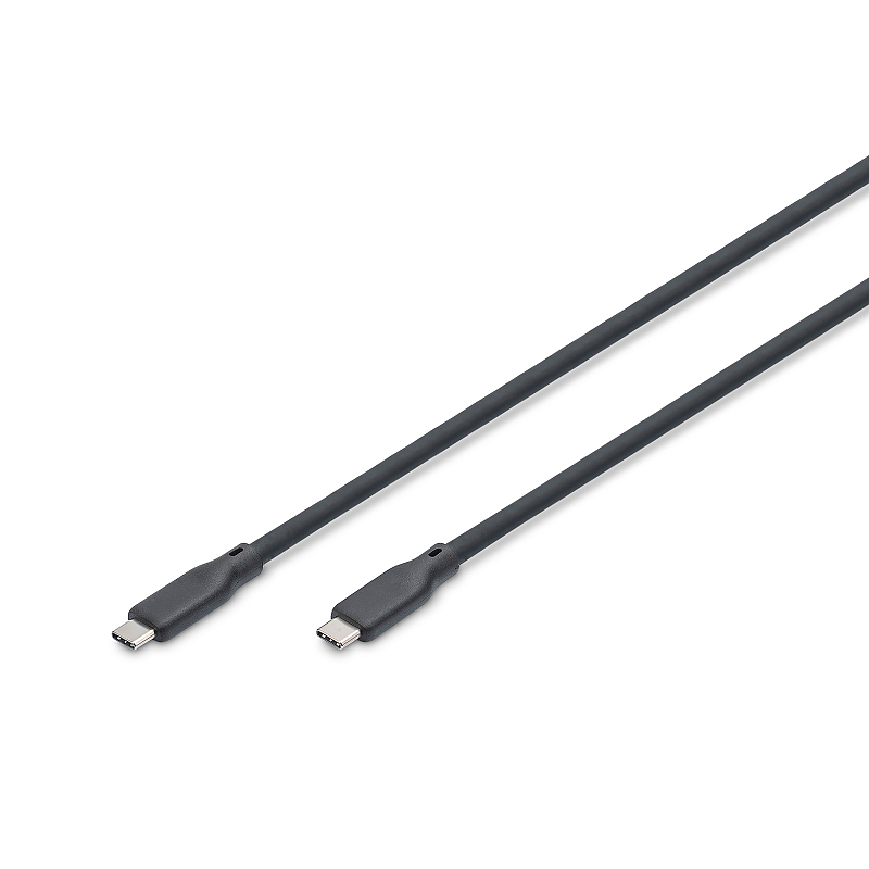 Digitus USB Silikon Kabel, USB 5Gbps, 2m, schwarz