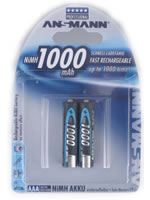 Ansmann 5030882 Haushaltsbatterie AAA / HR03 Nickel-Metallhydrid (NiMH)