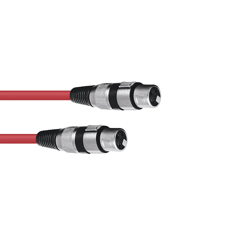 Omnitronic 30220900 Audio-Kabel 1,5 m XLR (3-pin) Rot
