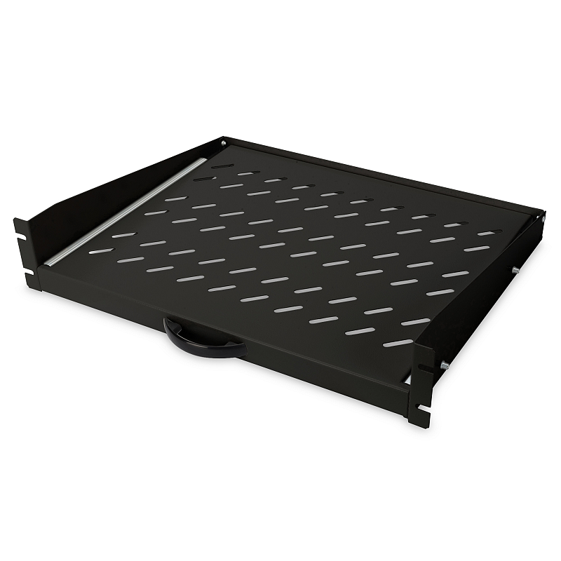 Digitus Ausziehbarer Fachboden zum Festeinbau an den vorderen 483 mm (19")-Profilschienen