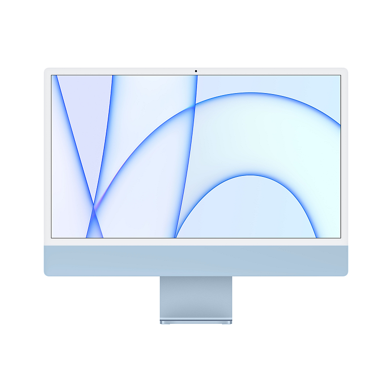 Apple iMac Apple M M1 61 cm (24") 4480 x 2520 Pixel All-in-One-PC 8 GB 512 GB SSD macOS Big Sur Wi-Fi 6 (802.11ax) Blau