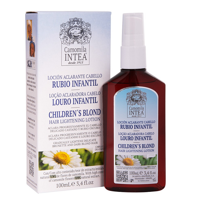 Inteacosmetics Premium Children’s Blonde Hair Lightening Spray with Ecologic Natural Camomile Extract Haarlotion Unisex 100 ml