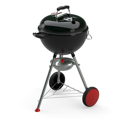 Weber Kettle Plus Grill Kessel Holzkohle Schwarz