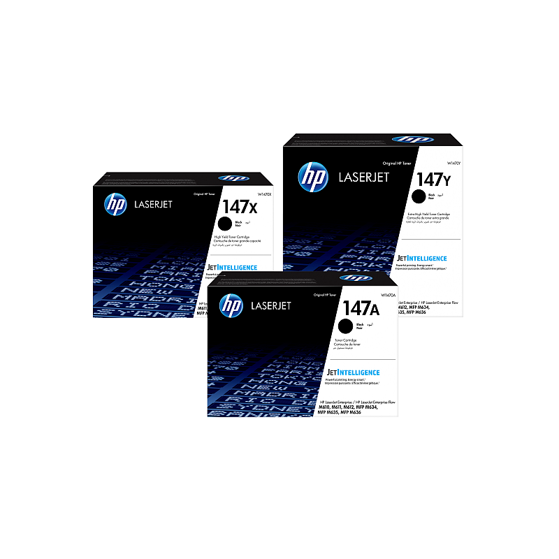 HP 147Y Schwarz Original LaserJet Tonerkartusche mit sehr hoher Reichweite