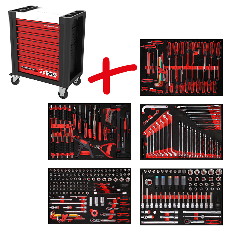 KS Tools 810.5299 Werkzeugwagen