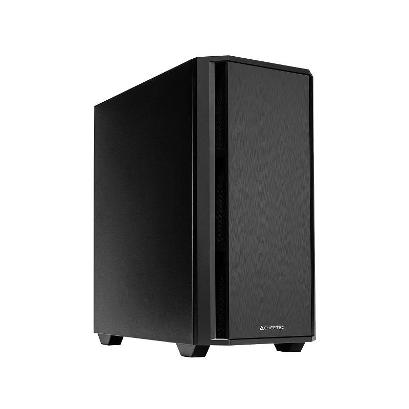 Chieftec AZ-01B-OP Computer-Gehäuse Mini Tower Schwarz