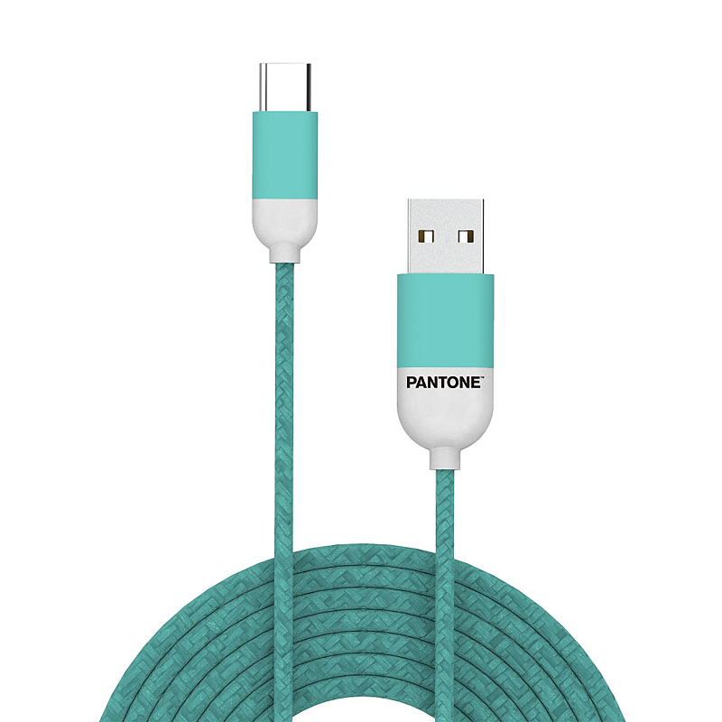 Celly PT-TC001-5L USB Kabel USB 2.0 1,5 m USB A USB C Cyan