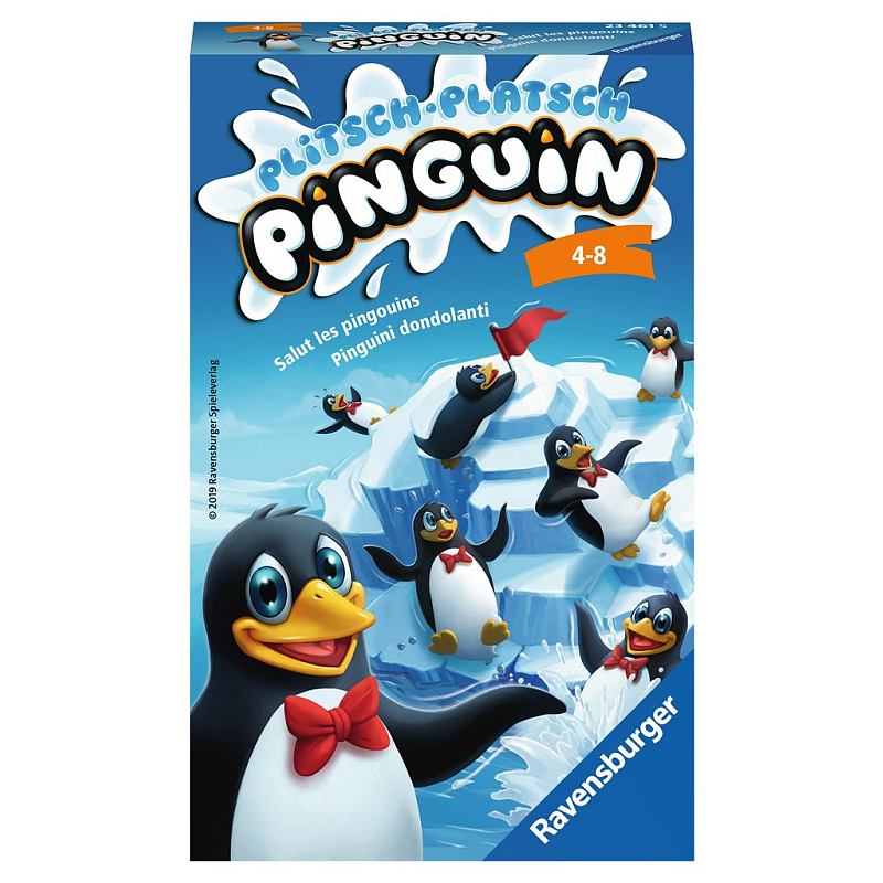 Ravensburger Plitsch Platsch Pinguin Brettspiel Feinmotorik (Geschicklichkeit)