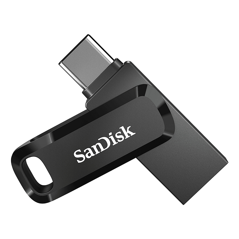 SanDisk Ultra Dual Drive USB-Stick 128 GB USB Type-A / USB Type-C 3.2 Gen 1 (3.1 Gen 1) Schwarz, Silber