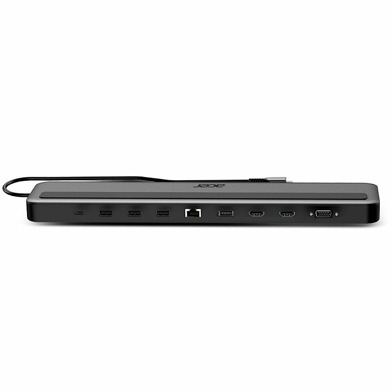 Acer 13-in-1 Type-C Minidock Kabelgebunden USB 3.2 Gen 1 (3.1 Gen 1) Type-C Schwarz