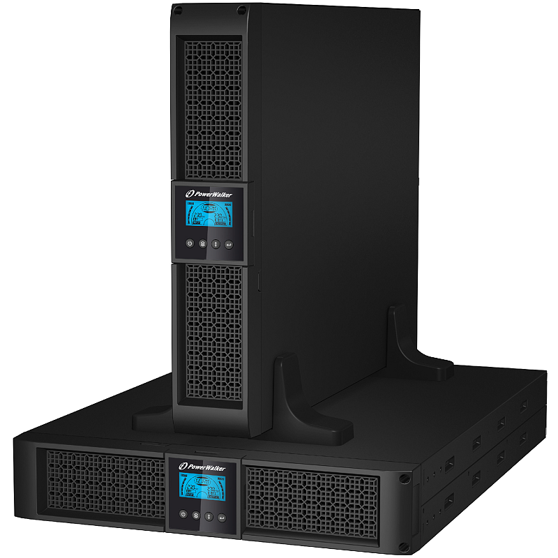 PowerWalker VI 2000RT LCD Unterbrechungsfreie Stromversorgung (USV) 2 kVA 1800 W 9 AC-Ausgänge