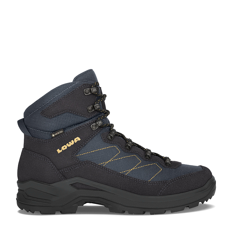 LOWA TAURUS PRO GTX MID Männlich Erwachsener Schwarz, Navy
