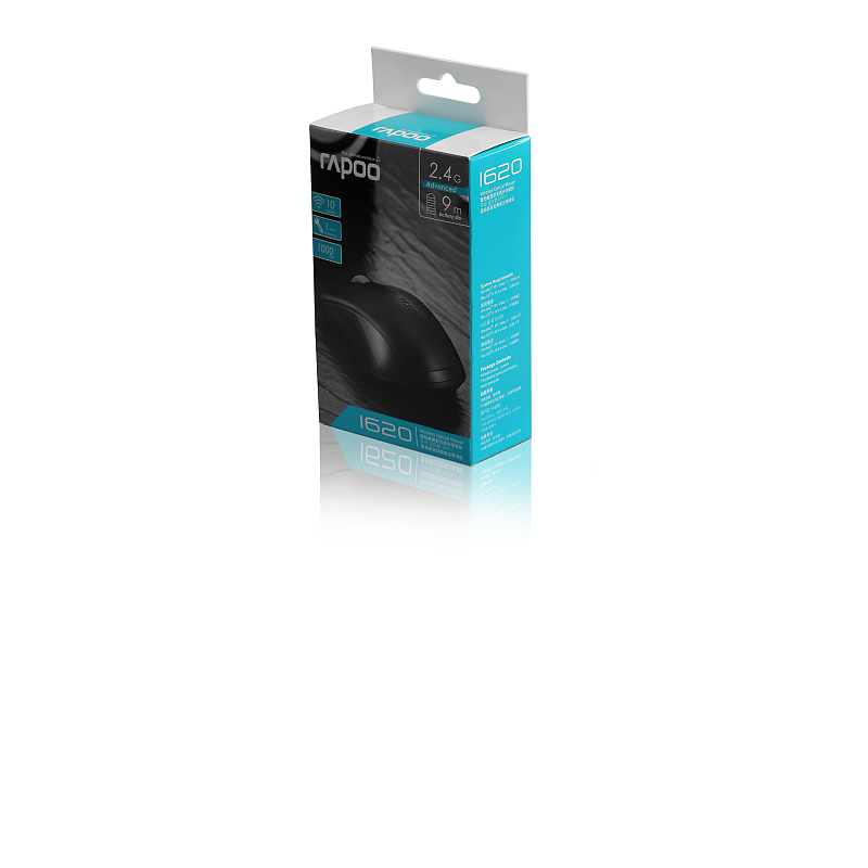 Rapoo 1620 Maus Optisch 1000 DPI