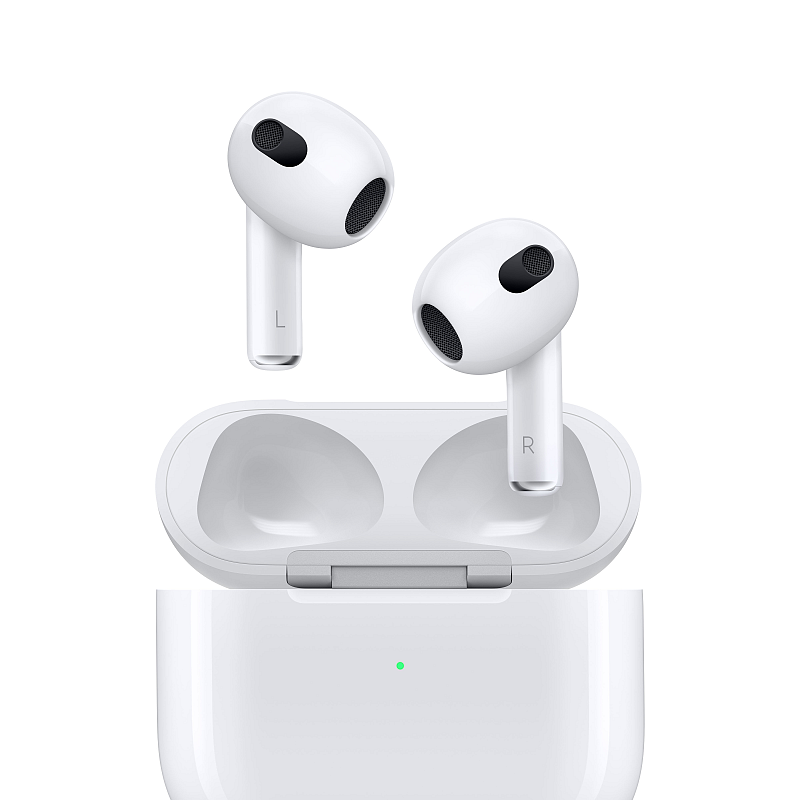 Apple AirPods (3rd generation) AirPods Kopfhörer Kabellos im Ohr Anrufe/Musik Bluetooth Weiß