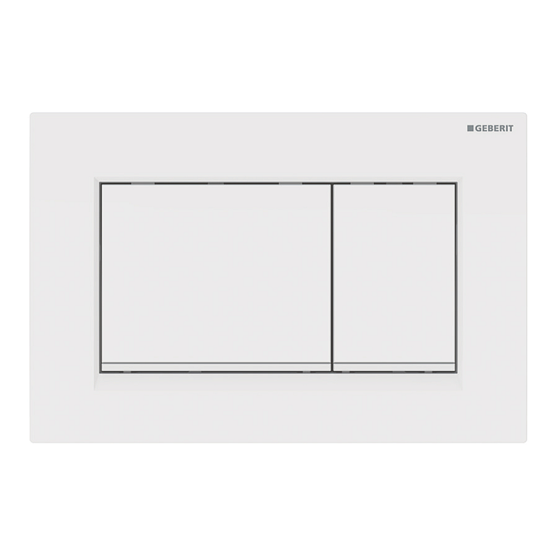 Geberit 115.883.11.1 Ersatzteil für Toilettenspülung Spülplatte Weiß