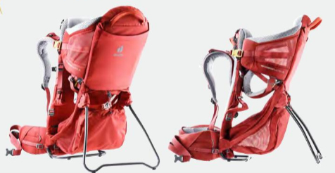 Deuter Kid Comfort Active SL Baby-Tragerucksack Polyamid Rot