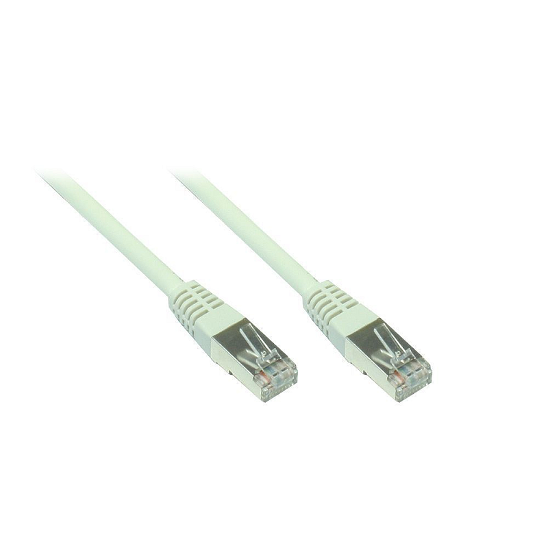 Alcasa RJ45-RJ45, m-m, 0.15m Netzwerkkabel Grau 0,15 m Cat5e SF/UTP (S-FTP)