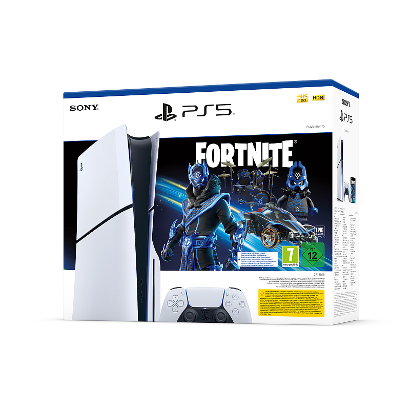 Sony Playstation 5 Slim Fortnite 1 TB WLAN Schwarz, Weiß