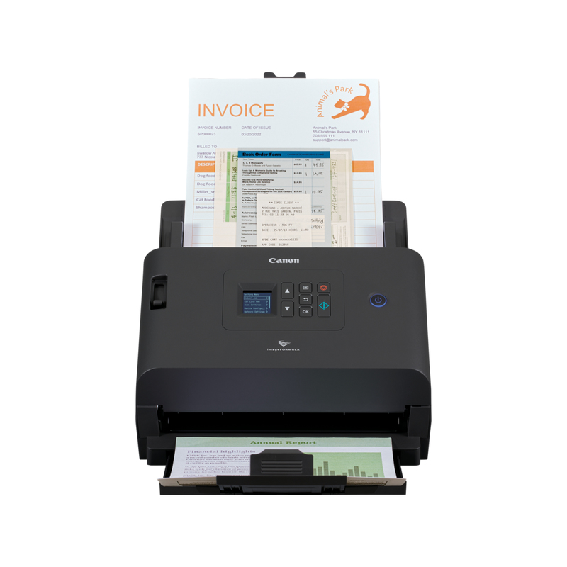 Canon imageFORMULA DR-S250N Scanner mit Vorlageneinzug 600 x 600 DPI A4 Schwarz