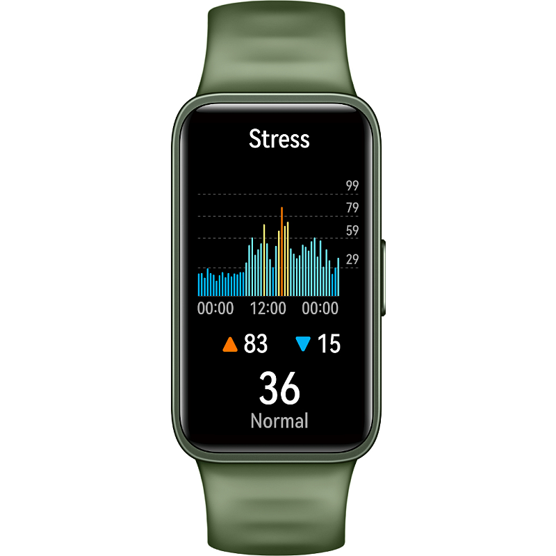 Huawei Band 8 AMOLED Aktivitäts-Trackerarmband 3,73 cm (1.47") Schwarz, Grün