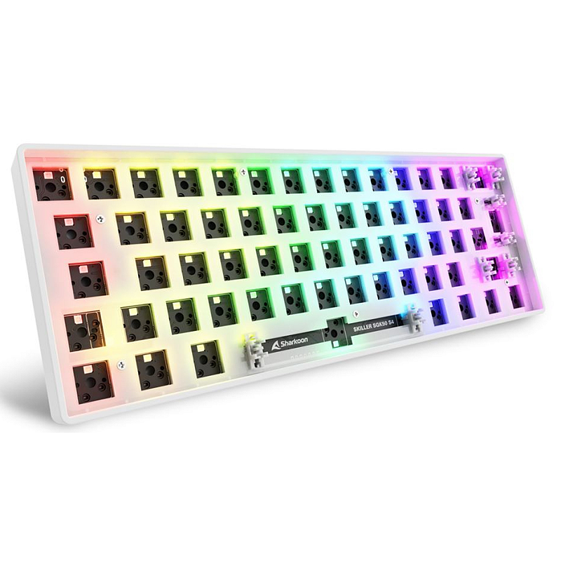 Sharkoon SKILLER SGK50 S4 Tastatur Haus USB QWERTY Deutsch Weiß