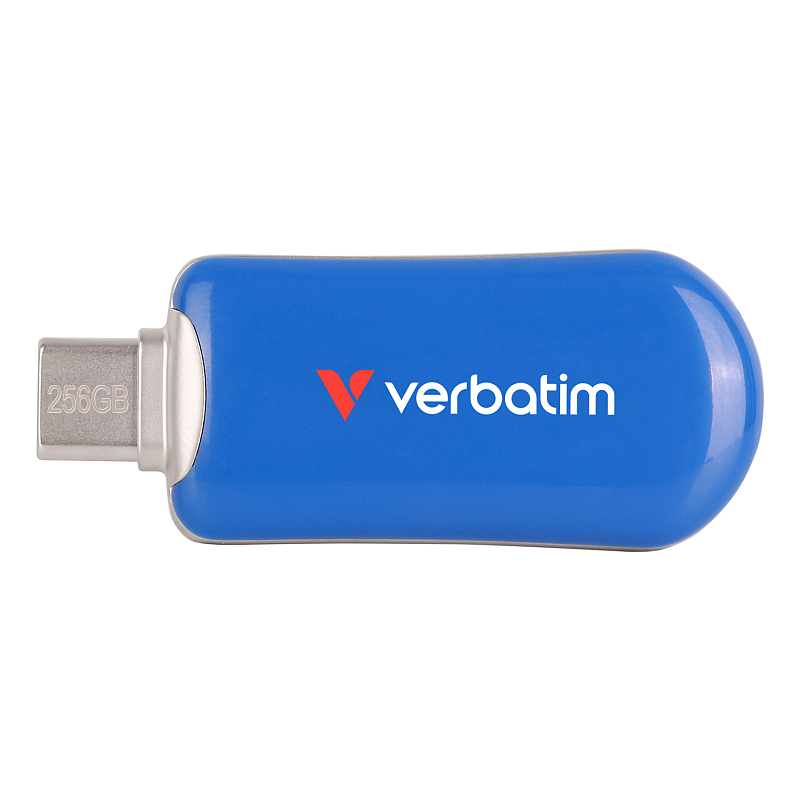 Verbatim 30234 USB-Stick 256 GB USB Typ-C 3.2 Gen 1 (3.1 Gen 1) Blau