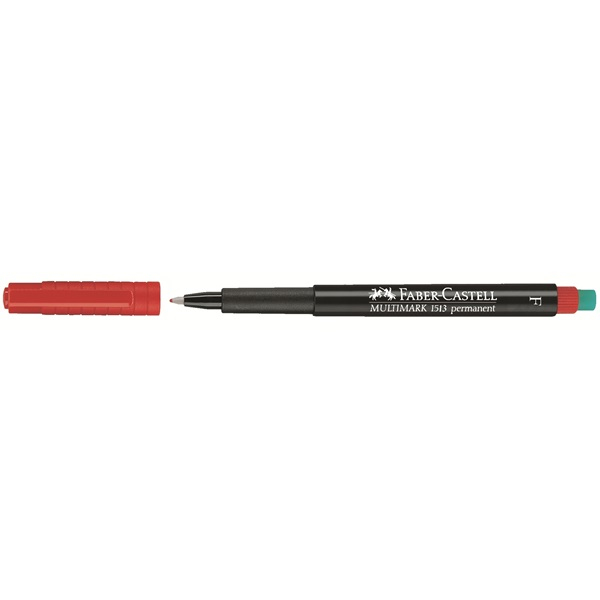 Faber-Castell Multimark Permanent-Marker Rot 1 Stück(e)