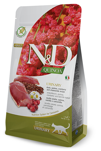 Farmina Pet Food N&D Quinoa Katzen-Trockenfutter 1,5 kg Adult Ente