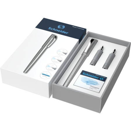 Schneider Schreibgeräte Callissima Gift Box Füllfederhalter Kartuschenfüllsystem Anthrazit 1 Stück(e)