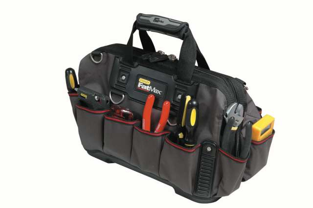 Stanley FatMax Schwarz Stoff, Leder