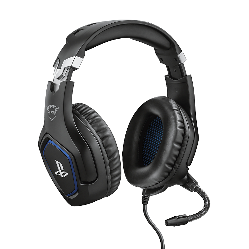 Trust GXT 488 Forze PS4 Kopfhörer Kabelgebunden Kopfband Gaming Schwarz