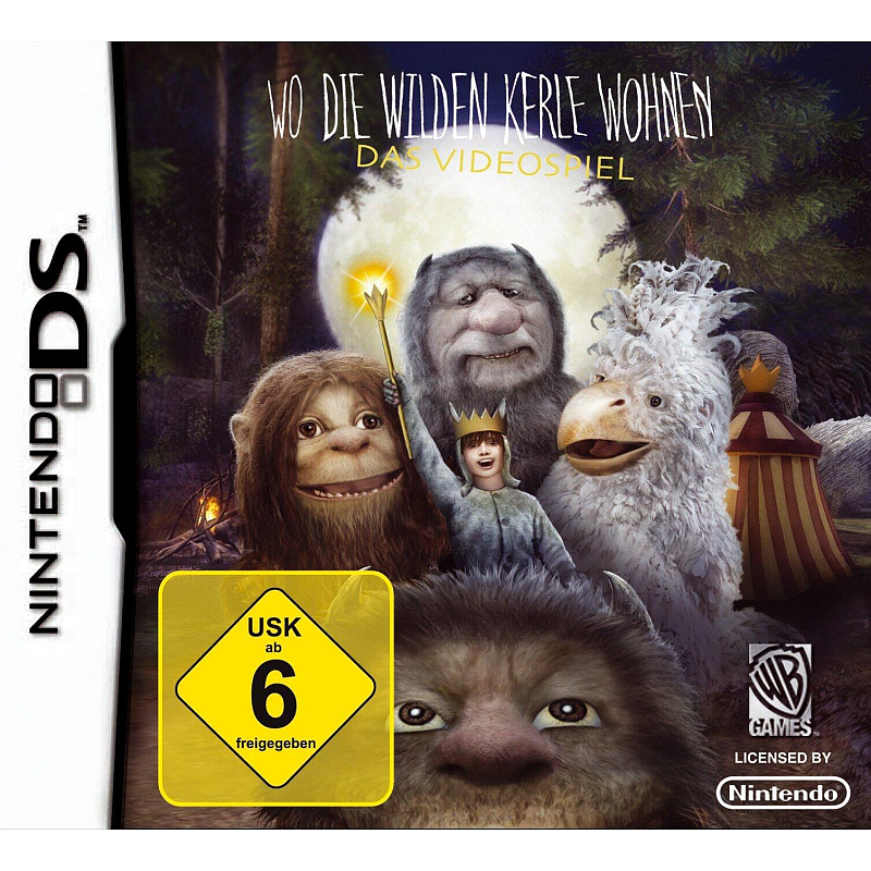 Warner Bros. Games Max et les Maximonstres Standard Deutsch, Englisch, Spanisch, Französisch, Italienisch Nintendo DS