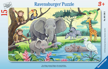 Ravensburger 00.006.136 Puzzlespiel 15 Stück(e) Flora & Fauna