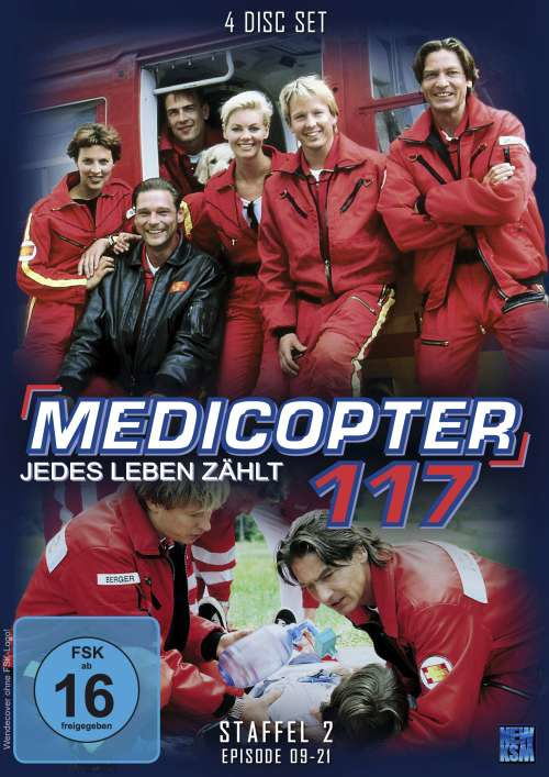 KSM GmbH Medicopter 117 - Jedes Leben zählt, Staffel 2 - Episode 09-21 - New Edition (4 Disc Set)