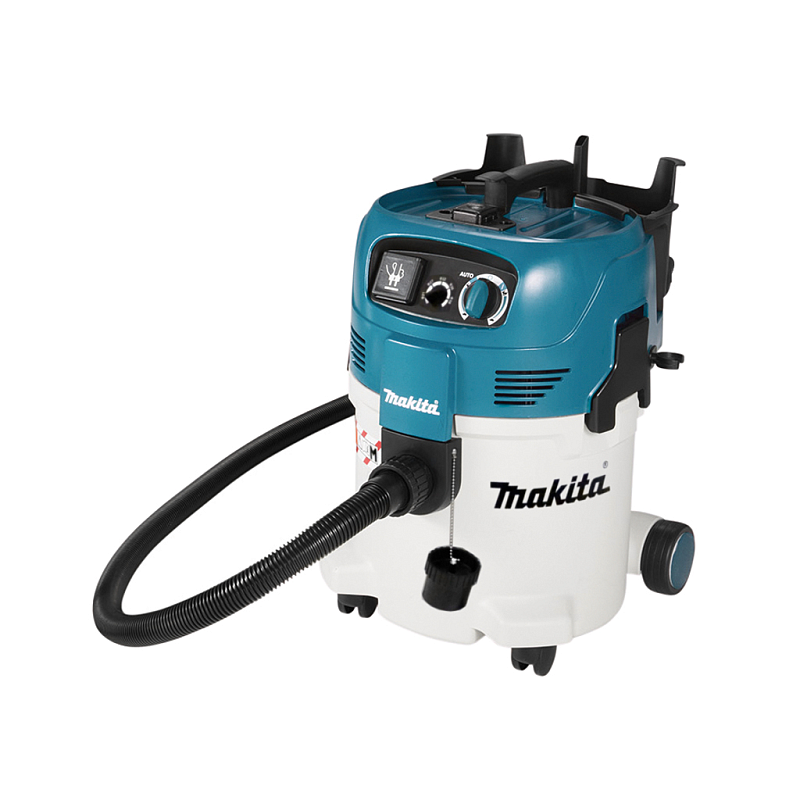 Makita VC3012M Industriestaubsauger Schwarz, Blau, Weiß 30 l 1200 W