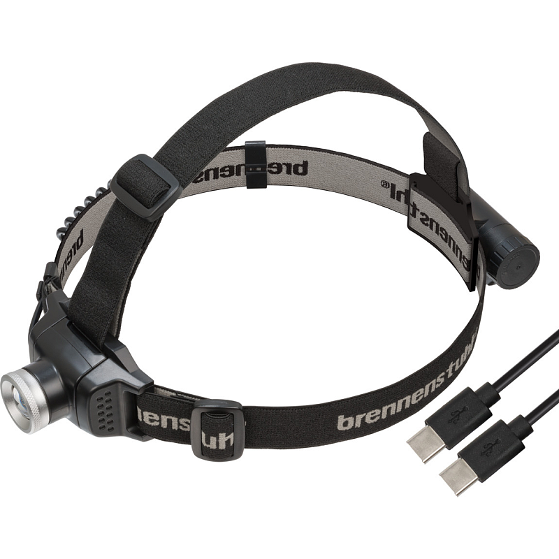 Brennenstuhl 1177300010 Taschenlampe Schwarz, Grau Stirnband-Taschenlampe LED