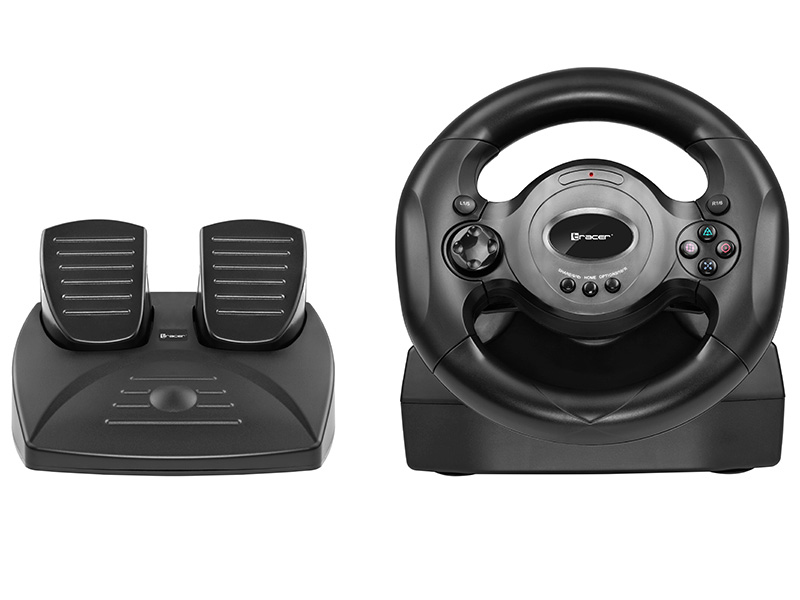 Tracer Rayder 4 in 1 Schwarz Steuerrad PC, PlayStation 4, Playstation 3, Xbox One