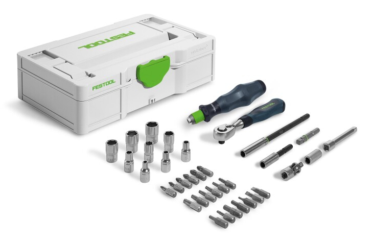 Festool 578112 Ratschenschlüssel 2,2.5,3,4,5,6 mm 9 Stück(e)