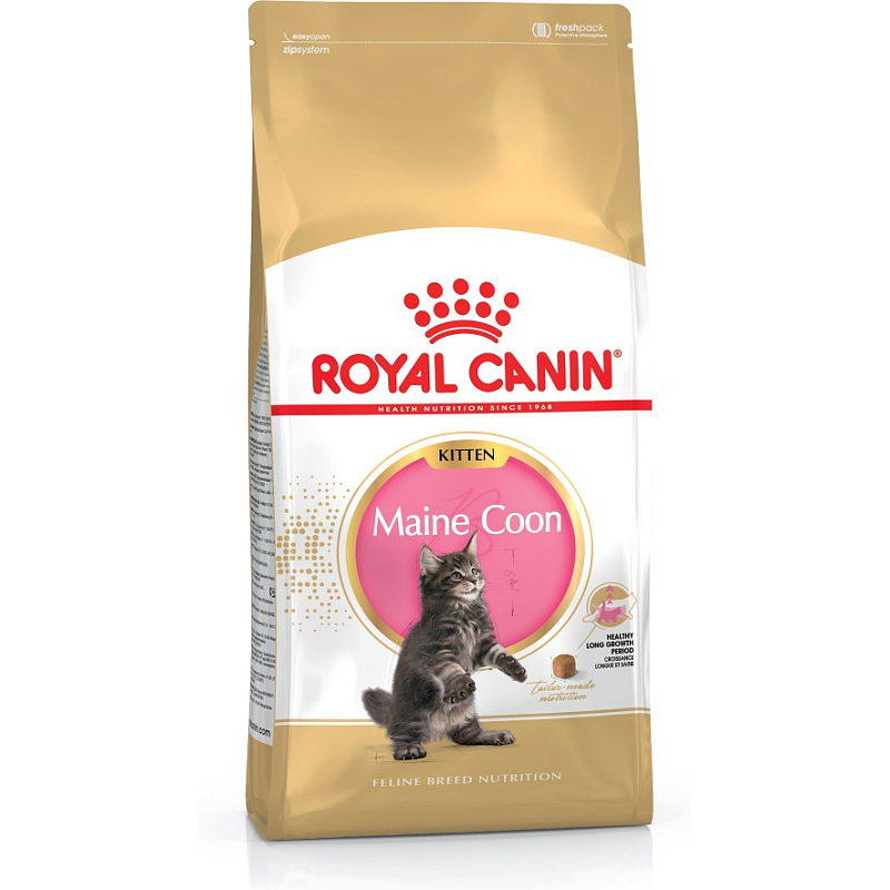 Royal Canin Maine Coon Kitten Katzen-Trockenfutter 4 kg Geflügel, Reis